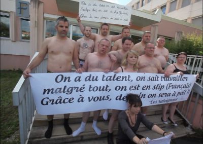 Manifestation commerçants